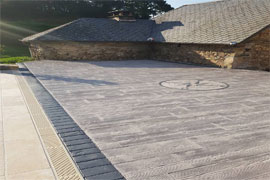 Béton imprimé Limoges